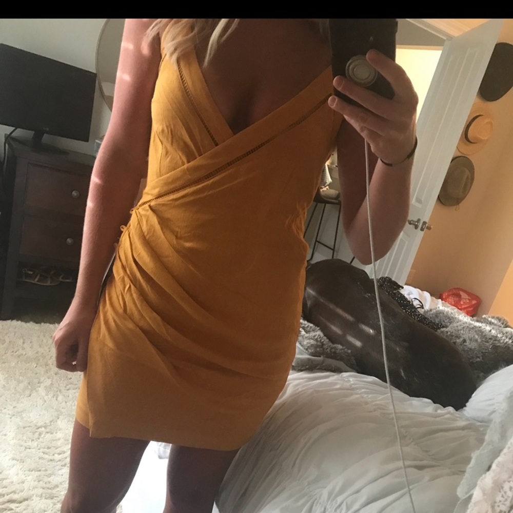 Forever21 yellow dress